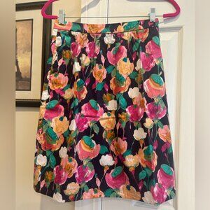 J.Crew Floral Pencil Skirt 🌷🌼